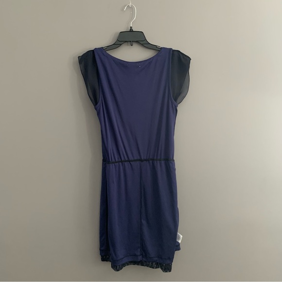 Dress Barn Sequinned Small Blue Formal Dress - Picture 8 of 11